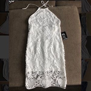 Express White Lace Dress